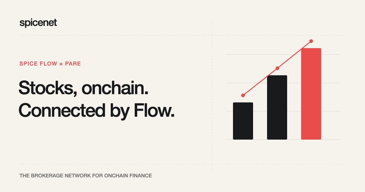 Spice Flow Is Live on Pare